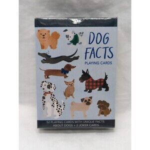Dog Facts Playing Cards Sealed